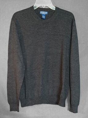 Joseph & Lyman Dark Gray Crew Neck Sweater